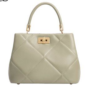 Melie Bianco Blake Moss Recycled Vegan Top Handle Bag